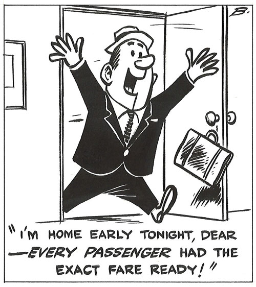 A cartoon Bob Banks drew for the March 2, 1962 Buzzer. 