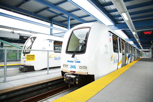 The 2009 budget will support many major initiatives that are reaching completion, such as the 48 new SkyTrain cars set to arrive next year.