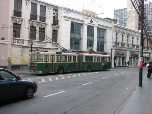 And one more picture of a trolley in Valparaiso, Chile.