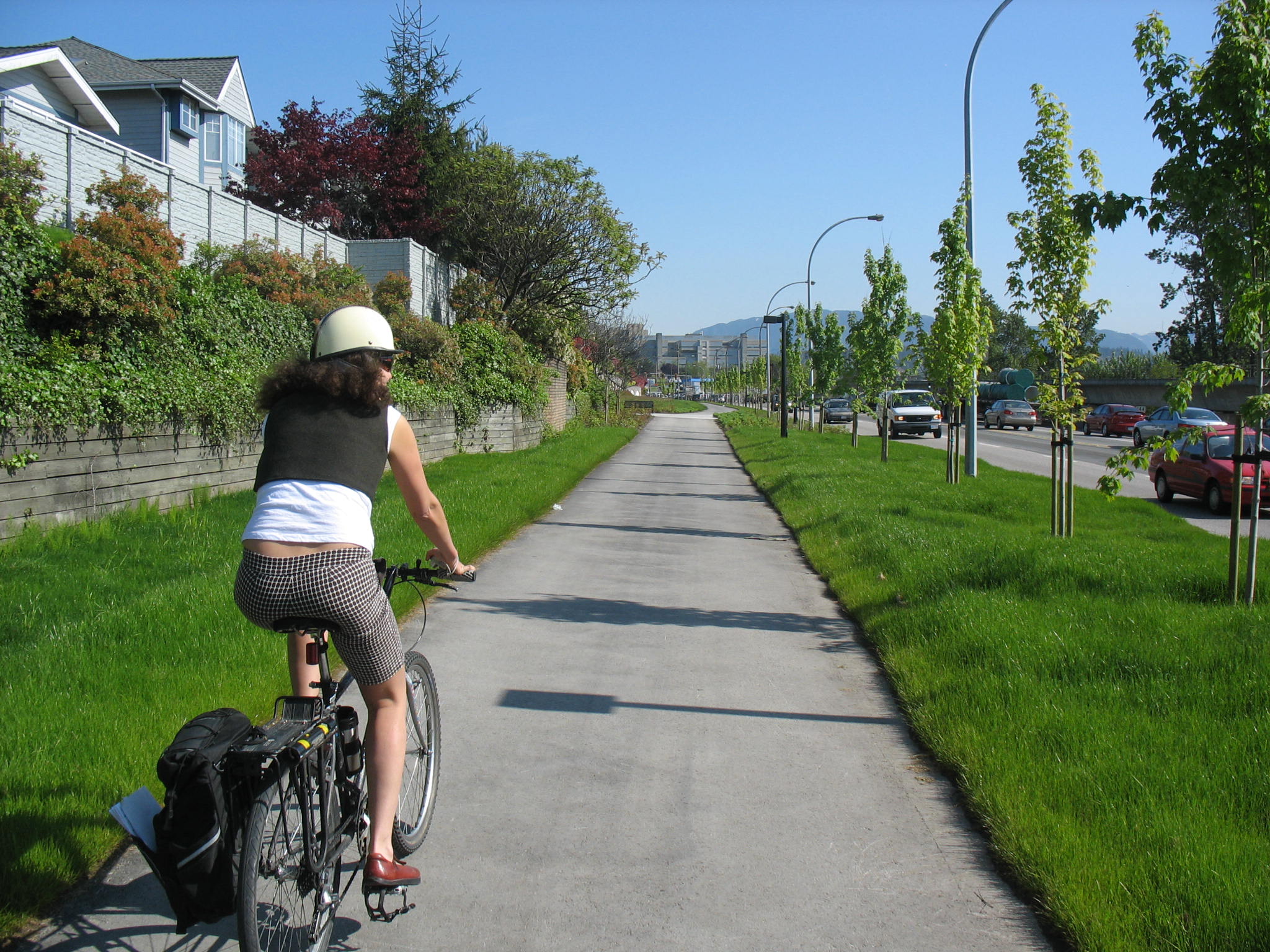 A section of the Central Valley Greenway in New Westminster.
