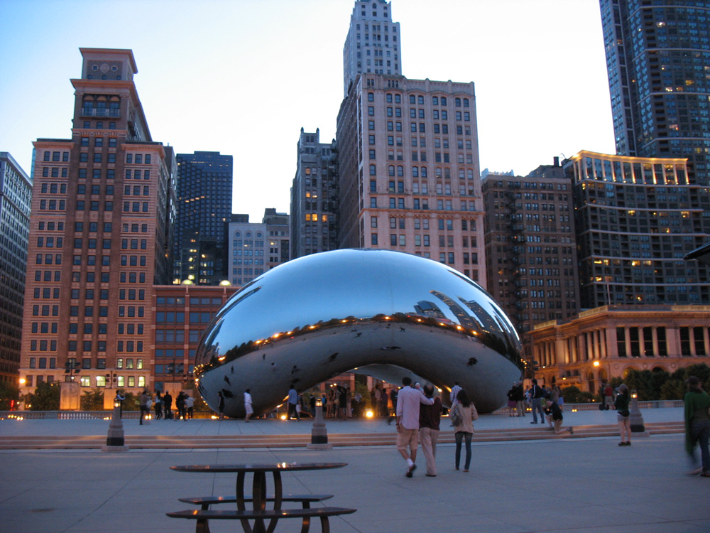 The bean, from a slightly different angle!