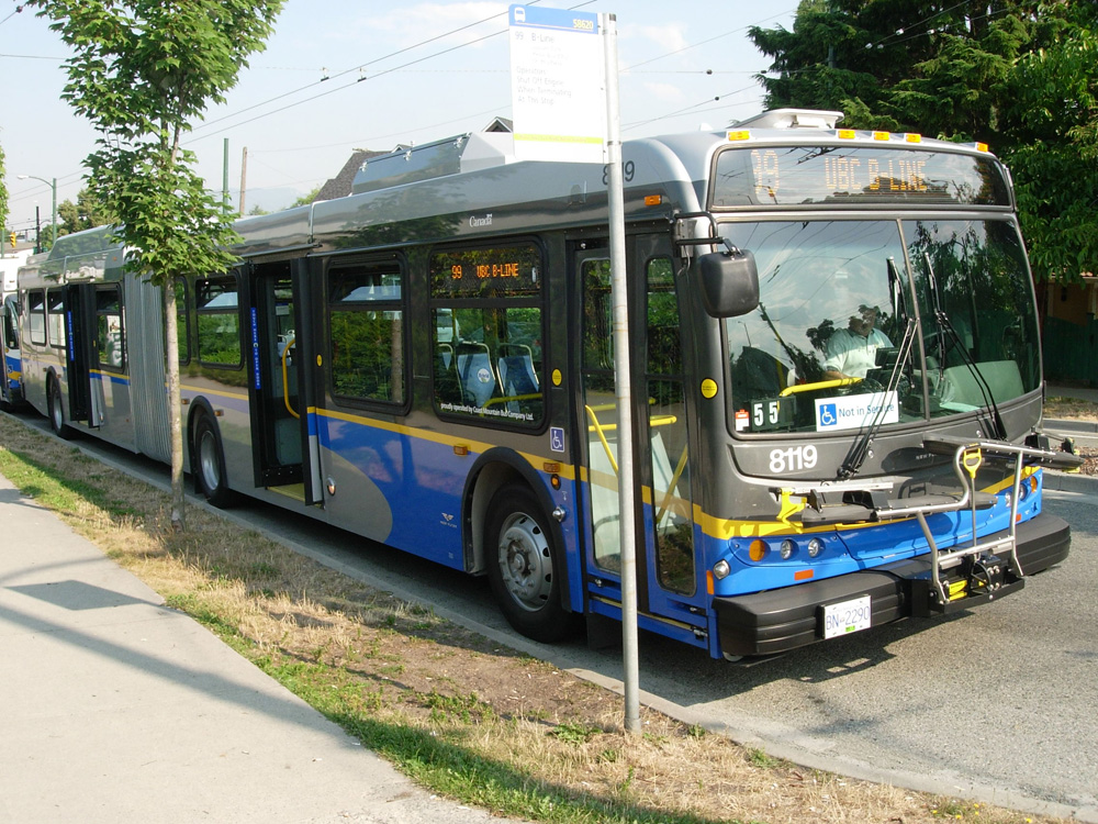 Hybrid articulated bus!