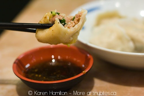 Peaceful Restaurant: Mandarin pork dumplings