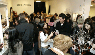 Shop Cocoon during one of its many events. (Photo from <a href=http://shopcocoon.com>ShopCocoon.com</a>)