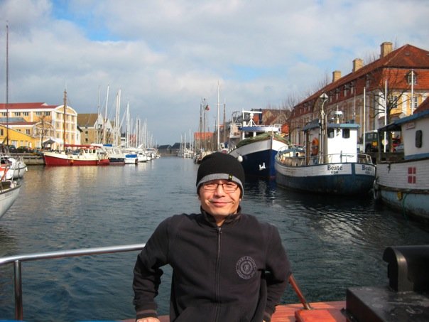 Zhenwang Yao, the developer of iBusVan, in Copenhagen!