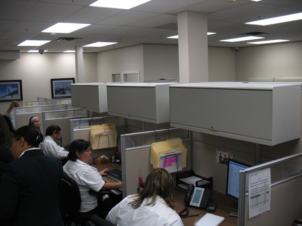The call centre at Quickpass.