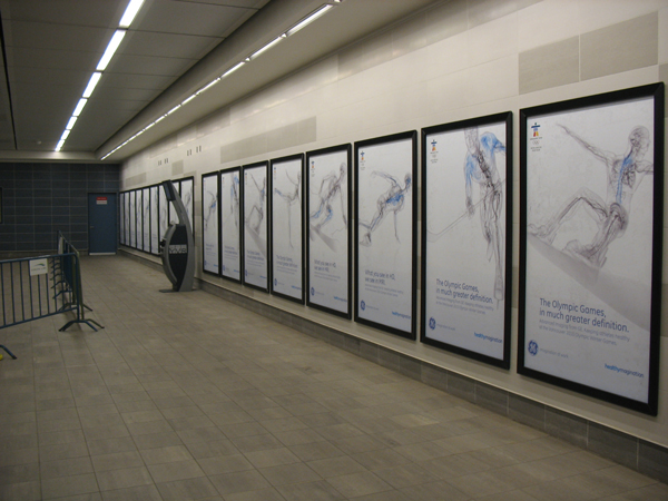 Vancouver City Centre's ads are done by GE. 