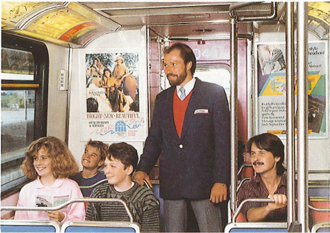 A photo from the 1986 'Join the SkyTrain team' brochure!