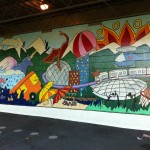 Mural in Mount Pleasant (Vancouver) by Kevin Jingyi Zhang