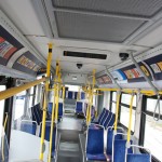 Interior cards turned art installations on the #3.