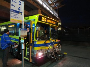 The first 555 ride.