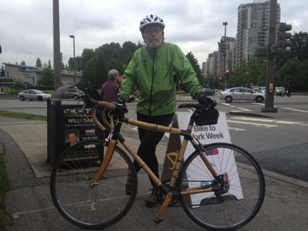 Dave Rush cycled over 12,000 KM last year!