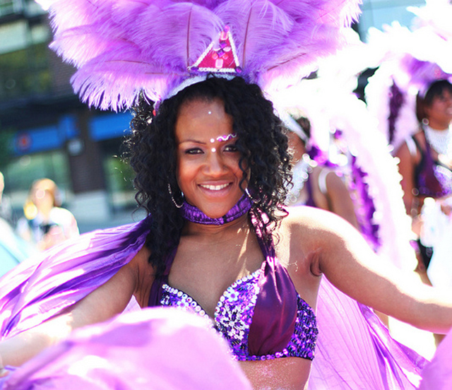 photo of woman in Carnival costume as Caribbean Days