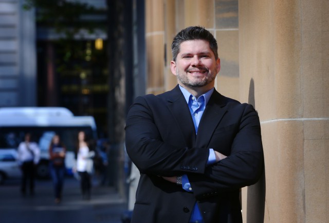 NEWS: Brent Toderian . Chief City Planner for Vancouver pictured in Sydney.