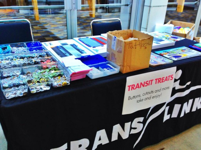 Transit treats for people to grab!