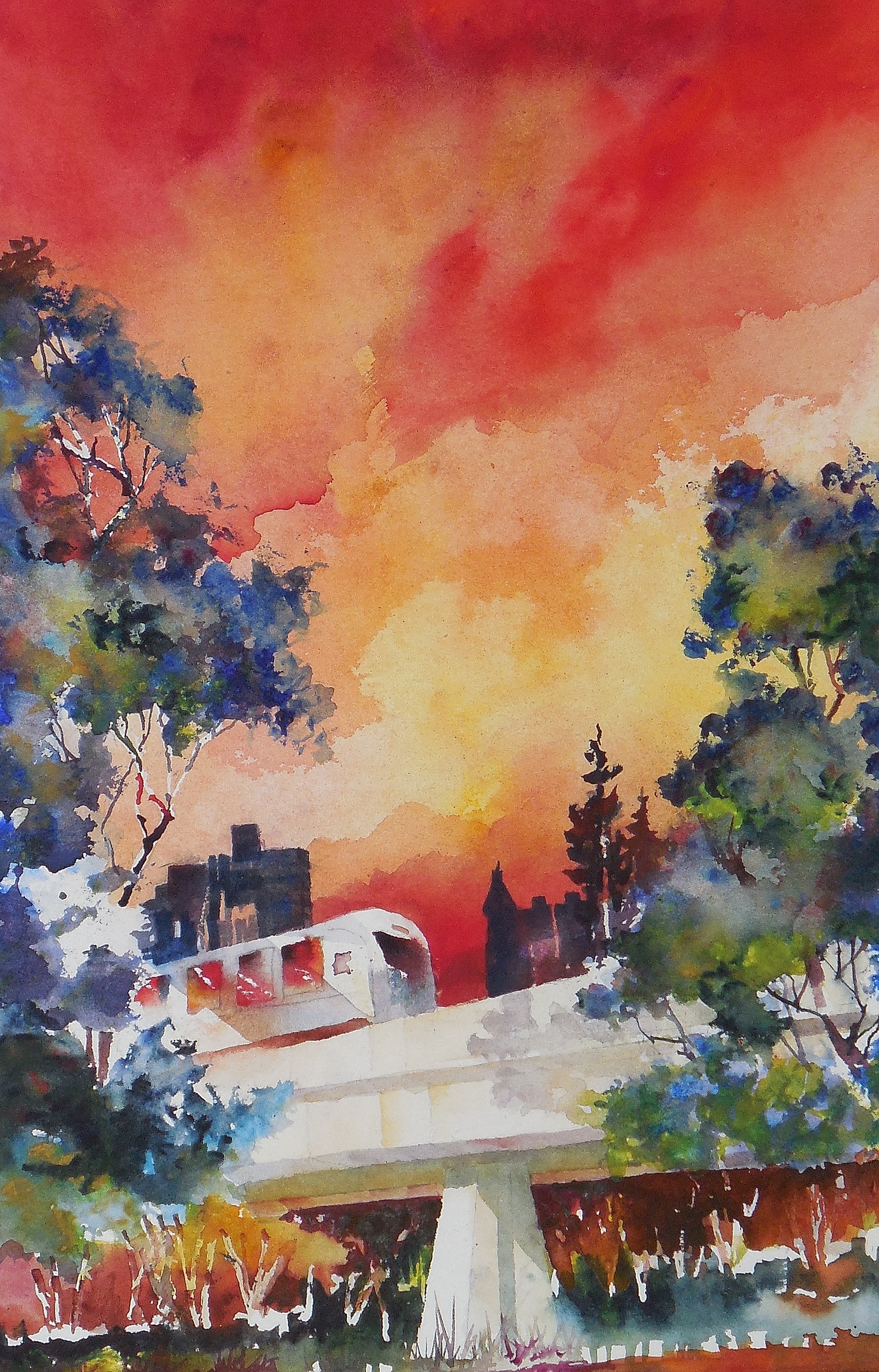 Burnaby Sunrise by Larry Mason