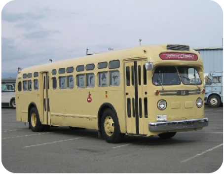 An example of one of the buses we might use for the week!