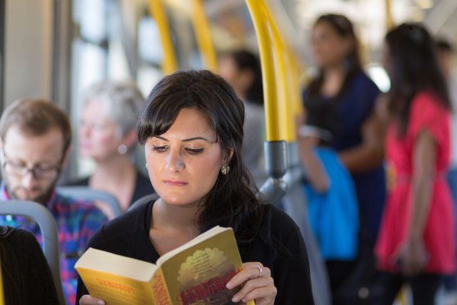 Do you read in transit?