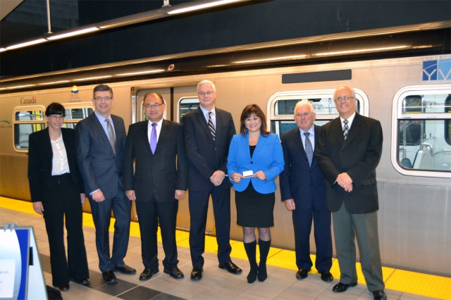 We celebrated 200 million passengers on the Canada Line with our partners on Nov 21!