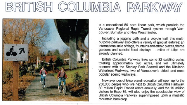 BC Parkway brochure