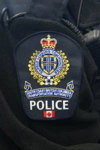 Transit Police arm badge