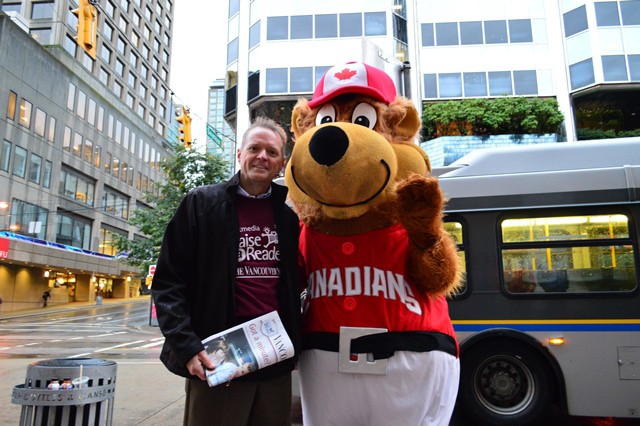 Fred Cummings and a few other TransLink executives will be selling papers at this year's Raise-a-Reader!