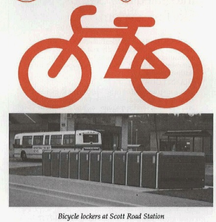 1992 - Scott Road bike lockers