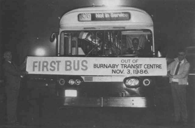 First bus