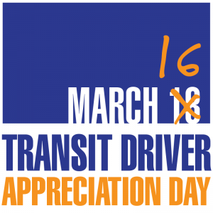 Logo for Transit Driver Appreciation Day