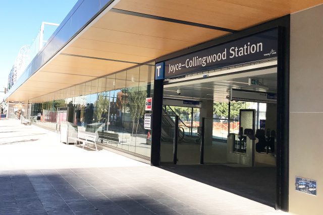 Photo of Joyce–Collingwood Station