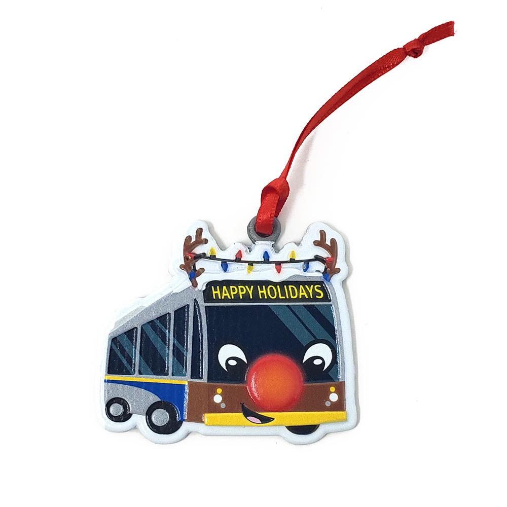 Reindeer Bus ornament