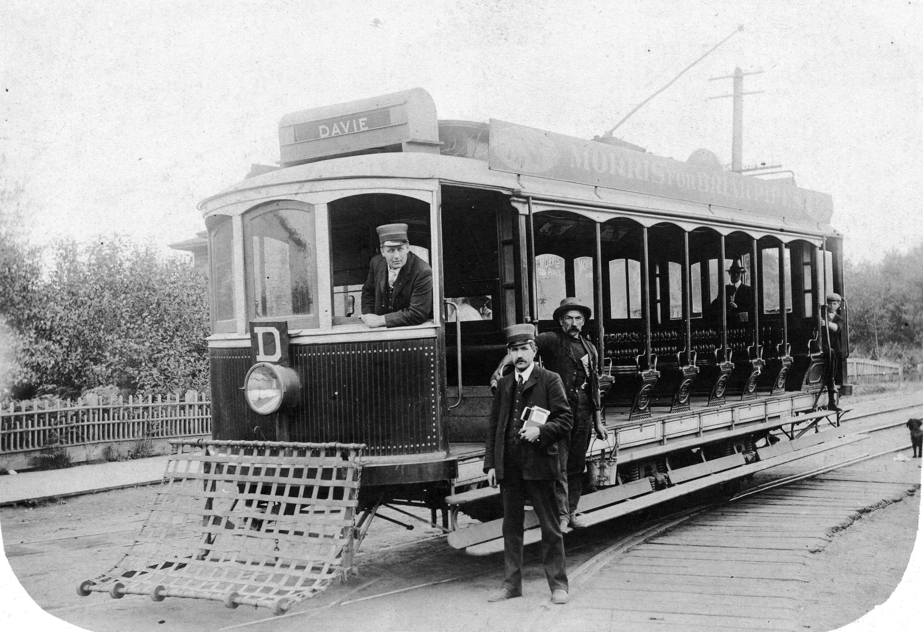 Davie streetcar, 1903