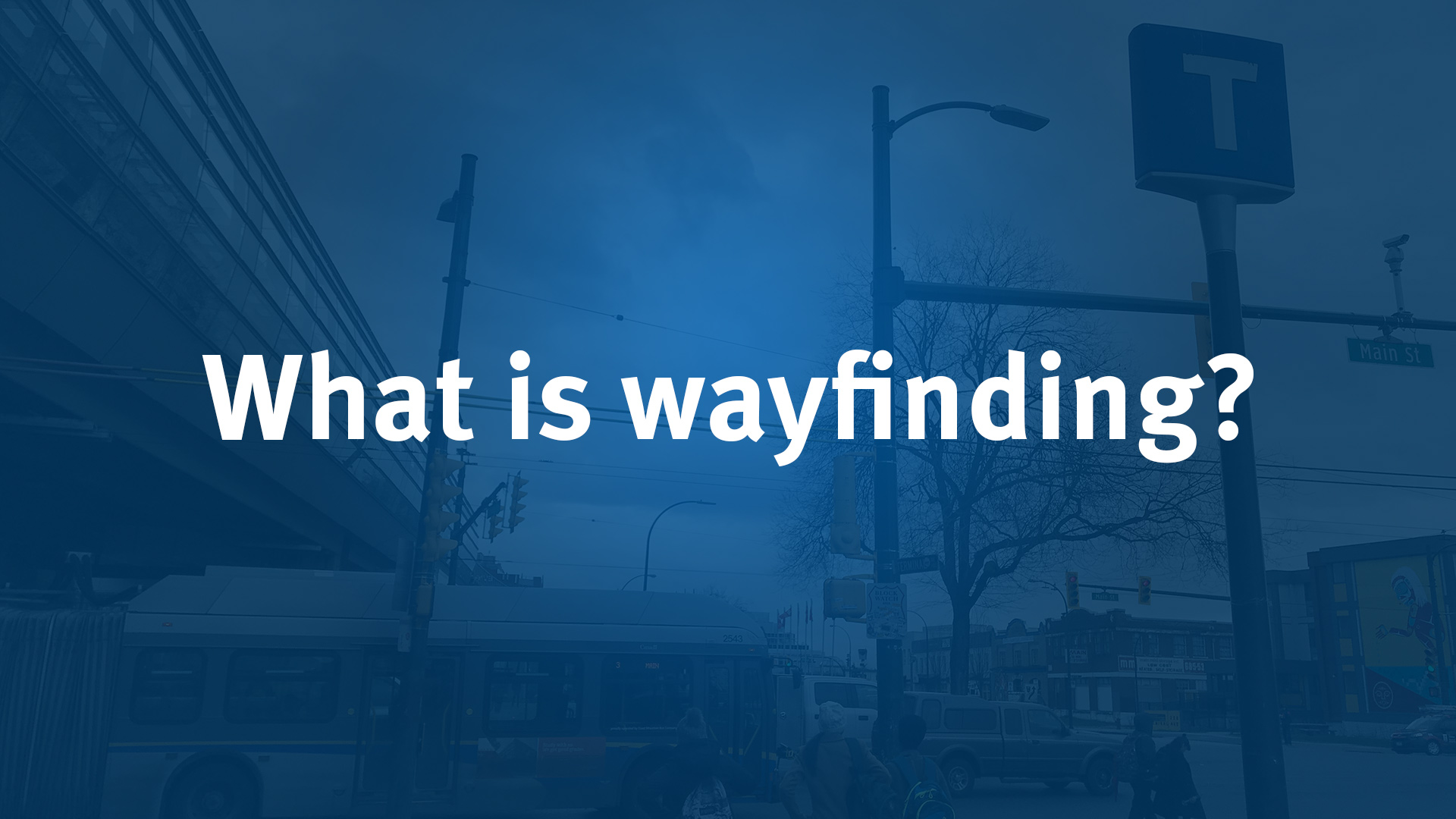 What is wayfinding?