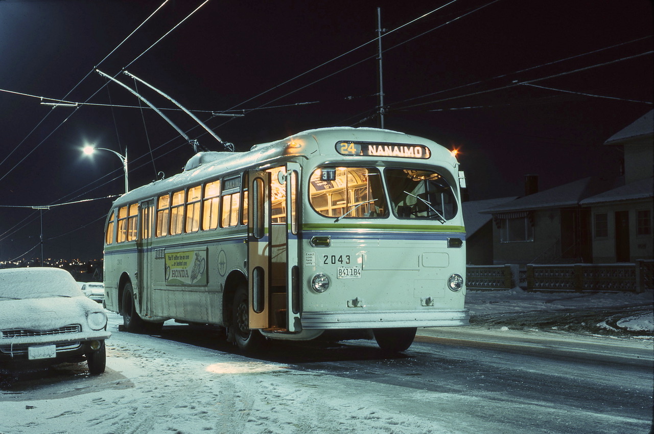 Ice Storm at 22nd and Slocan Street 1974
