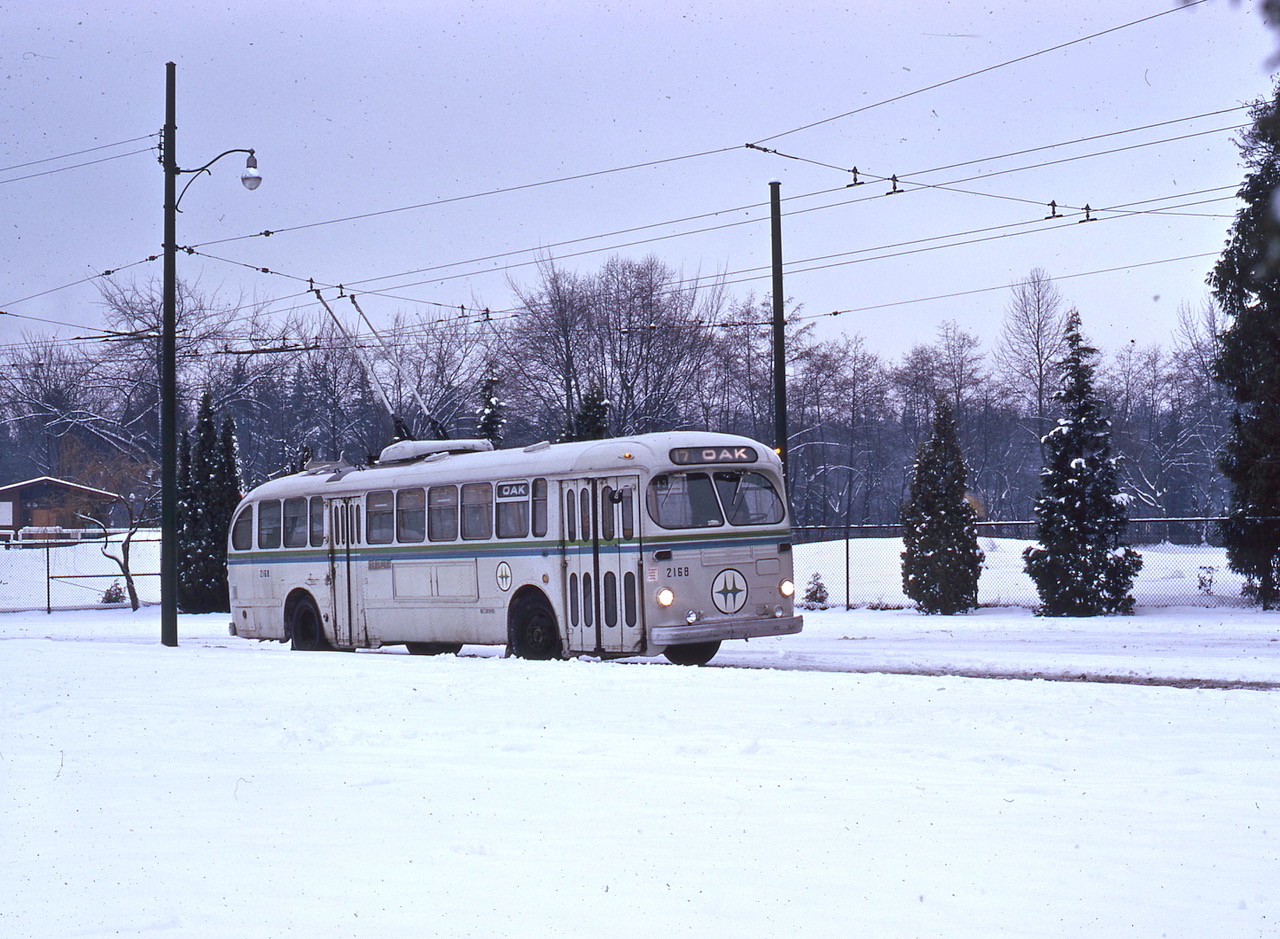 Winter scene at Blanca Loop circa 1971