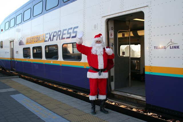 West Coast Express Santa Train