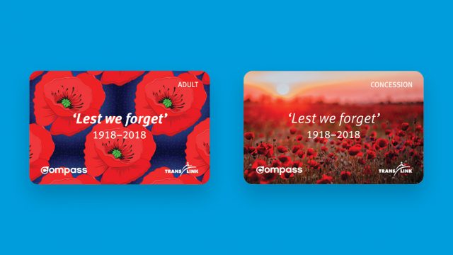 Remembrance Day Compass Cards