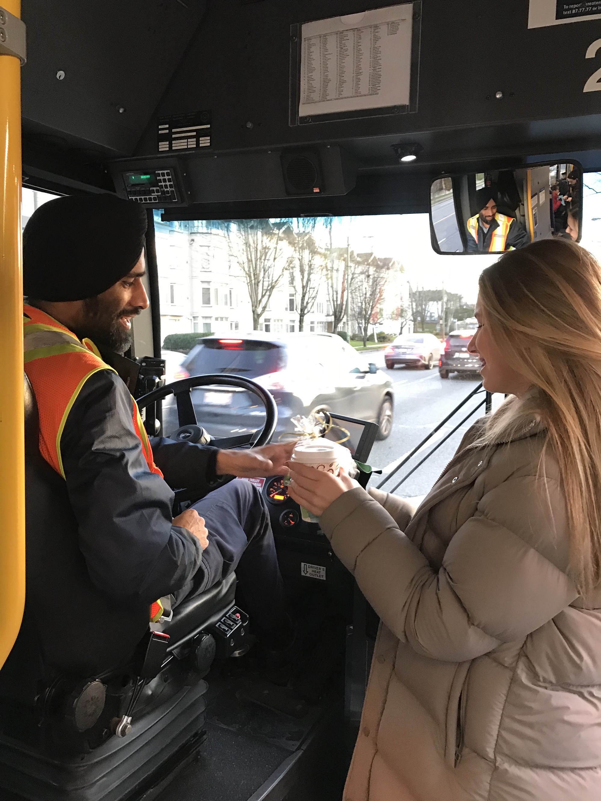 Van Tech bus driver appreciation