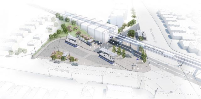 Nanaimo Bus Exchange rendering
