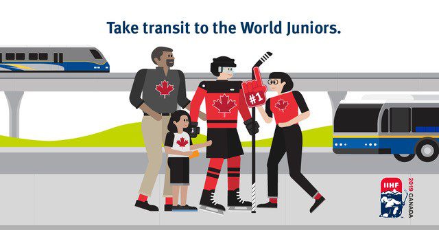 Take Transit to the World Juniors