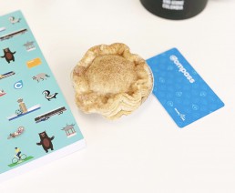 A small pie beside a Compass Card