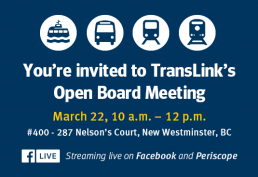 TransLink Open Board Meeting