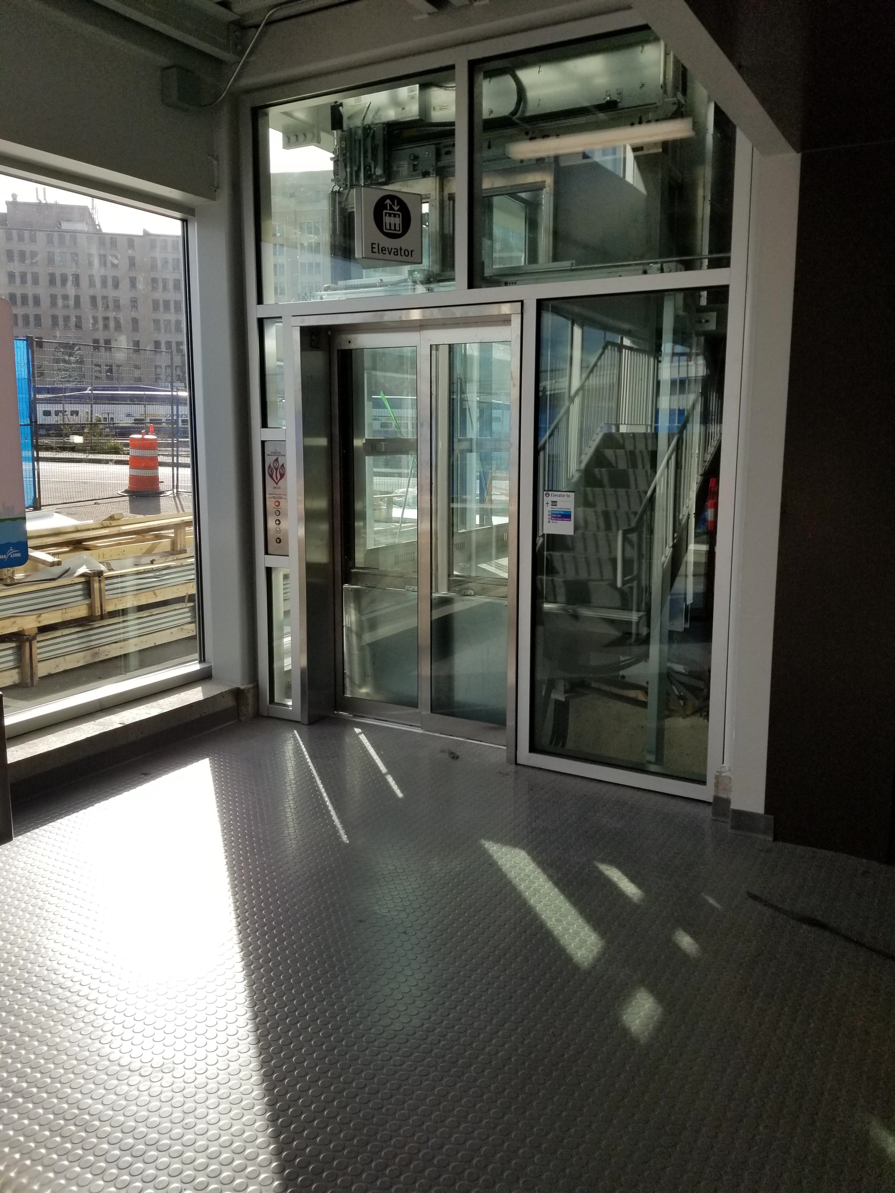 New SeaBus Elevator