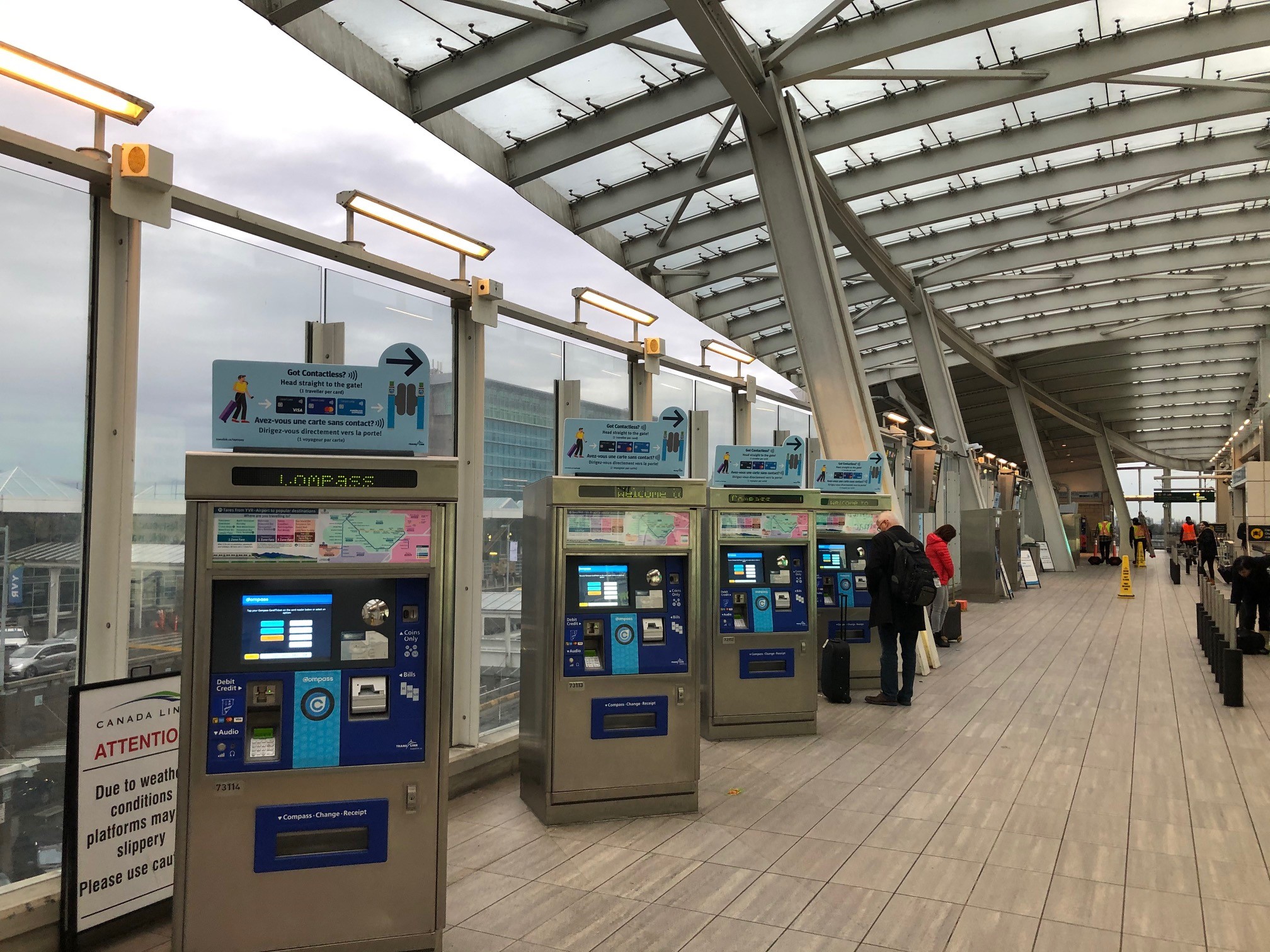 New maps and signs help improve wayfinding at YVRAirport Station The