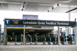 Lonsdale Quay Exchange, picture of the Seabus Terminal