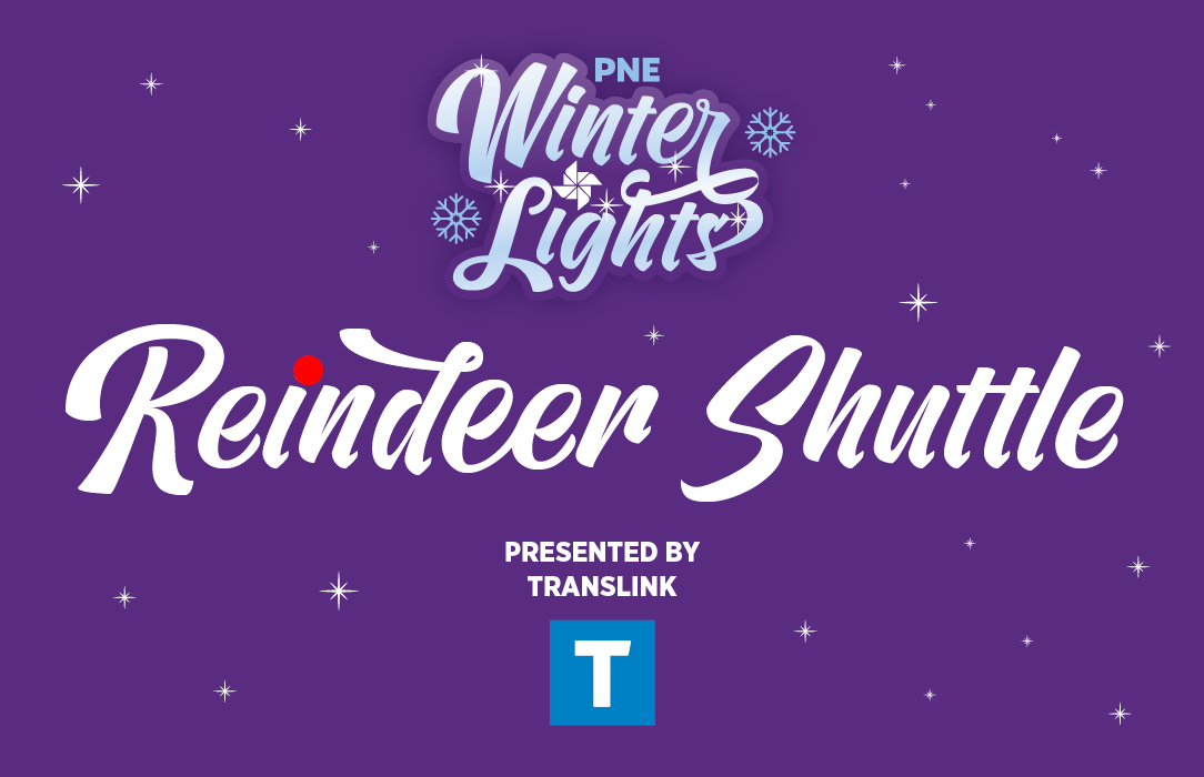 PNE WinterLights Reindeer Shuttle