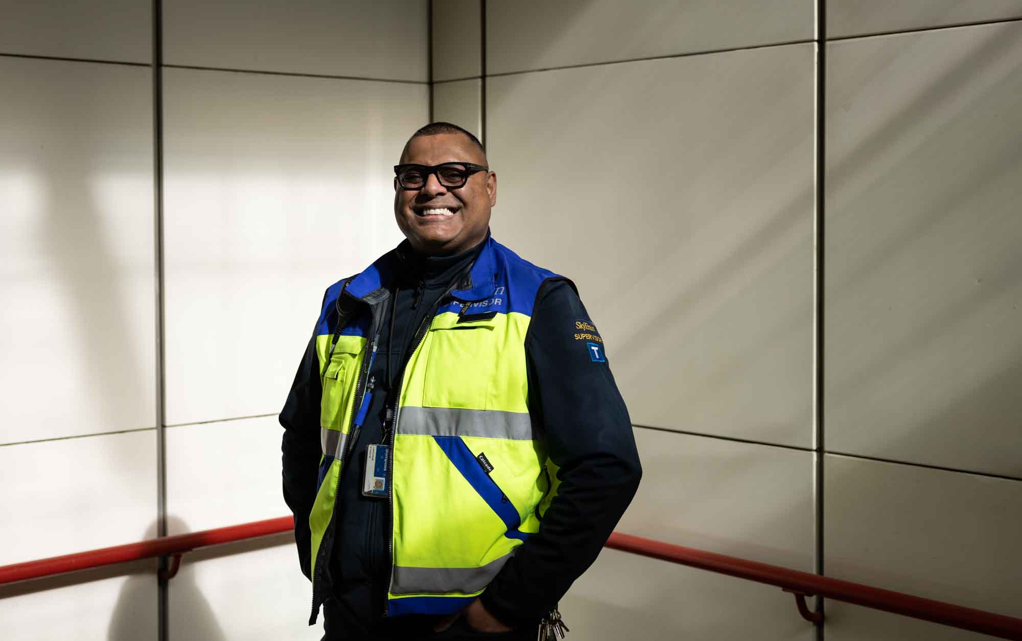 SkyTrain Field Operations Supervisor Lance Hakim is one the many people who keep this region moving.