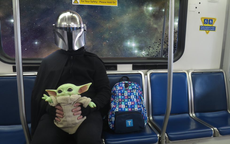 Star Wars Day 1 - your bag doesn't need a seat