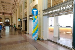 Photo of the TransLink Customer Service Centre located at Waterfront Station
