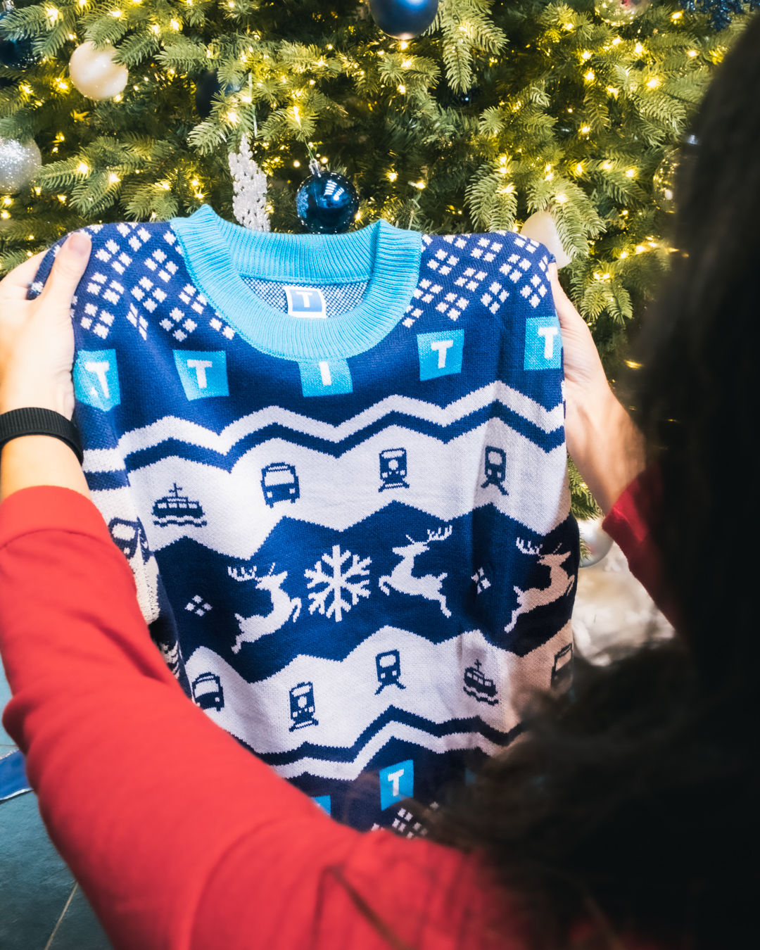 TransLink Store Holiday Sweater